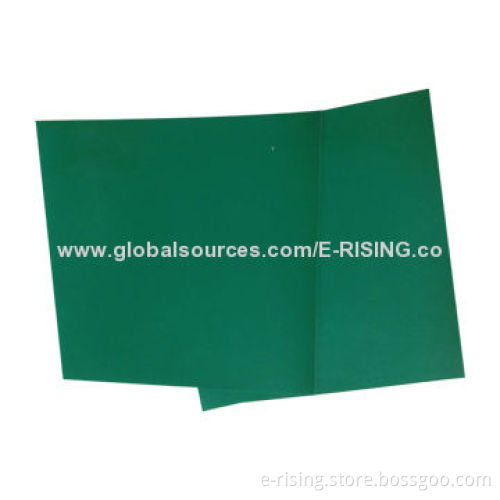 ESD Rubber Floor Mat, Green, Shinny